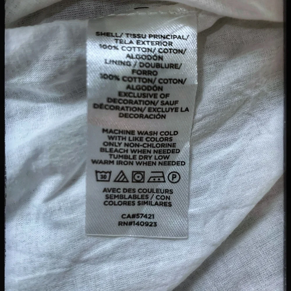 LOFT Embroidered Floral Top - Picture 4 of 4